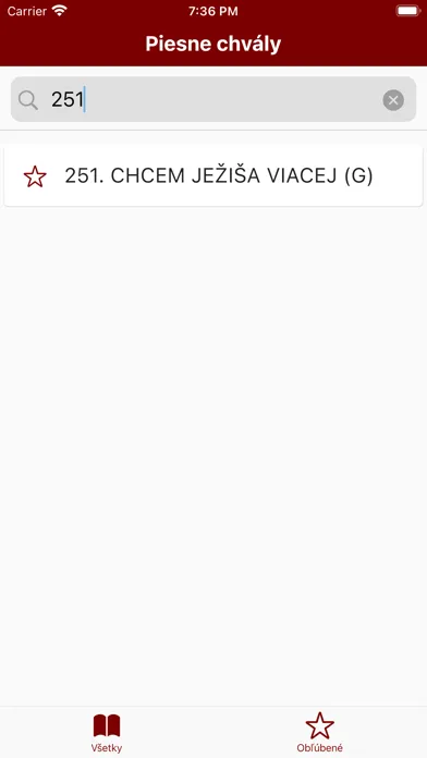 Скриншоты Piesne chvály