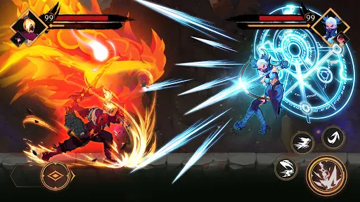 Captures d'écran de The Twins: Ninja War Legends