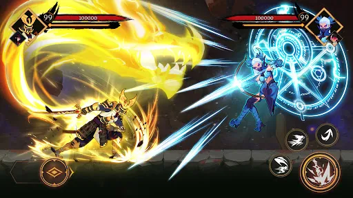 Captures d'écran de The Twins: Ninja War Legends