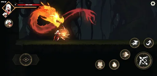 Captures d'écran de The Twins: Ninja War Legends