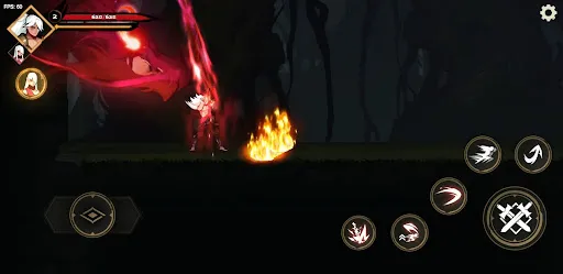 Captures d'écran de The Twins: Ninja War Legends