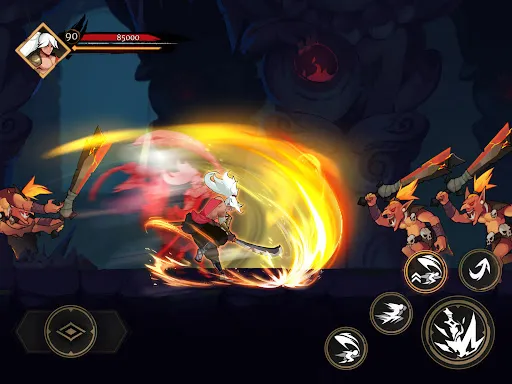 Captures d'écran de The Twins: Ninja War Legends