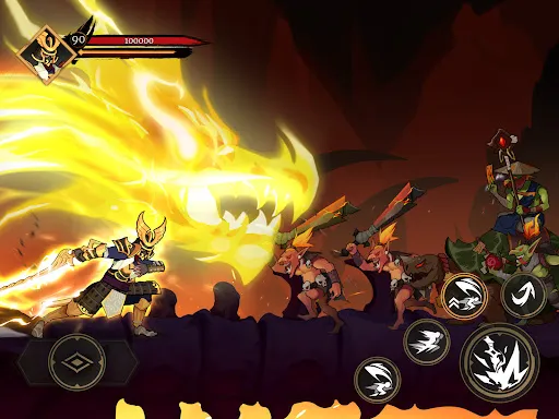 Captures d'écran de The Twins: Ninja War Legends