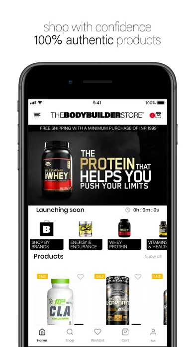 The Bodybuilder Store应用截图