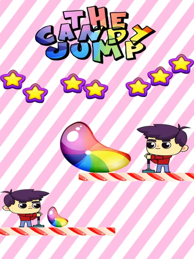 The Candy Jump iPad  سکرین شاٹس