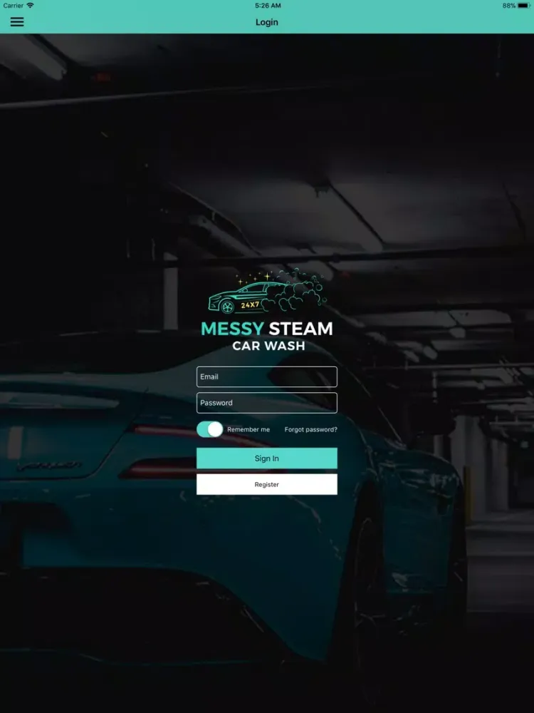 Messy Steam Car Wash iPad 應用截圖