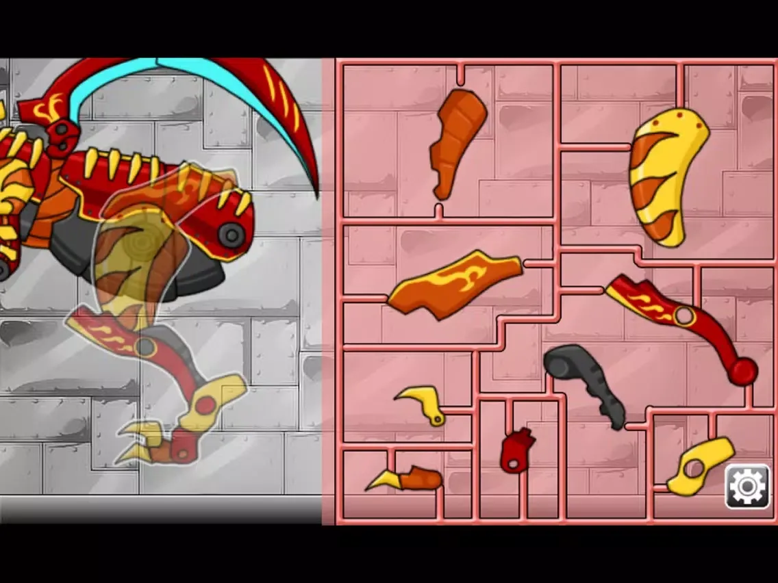 Combine! Dino Robot - Velociraptor iPad  Ekran Görüntüleri