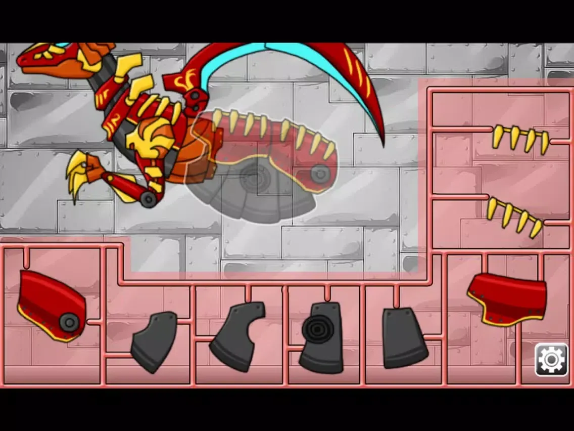 Combine! Dino Robot - Velociraptor iPad  Ekran Görüntüleri