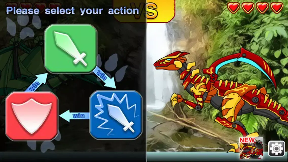 Combine! Dino Robot - Velociraptor Ekran Görüntüleri