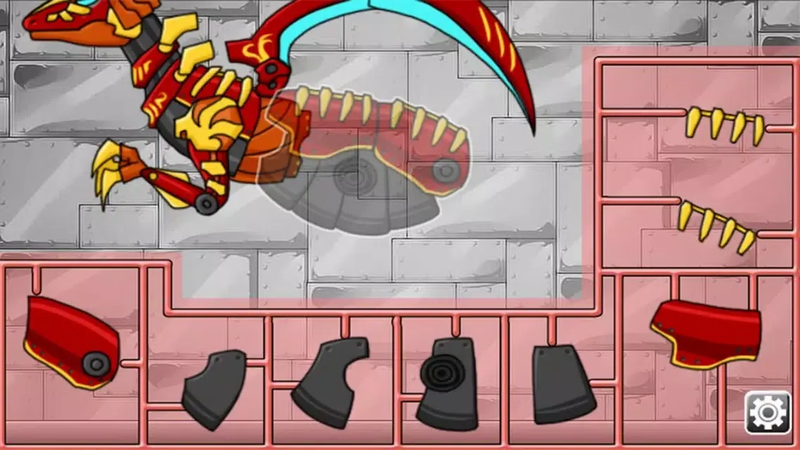 Combine! Dino Robot - Velociraptor Ekran Görüntüleri