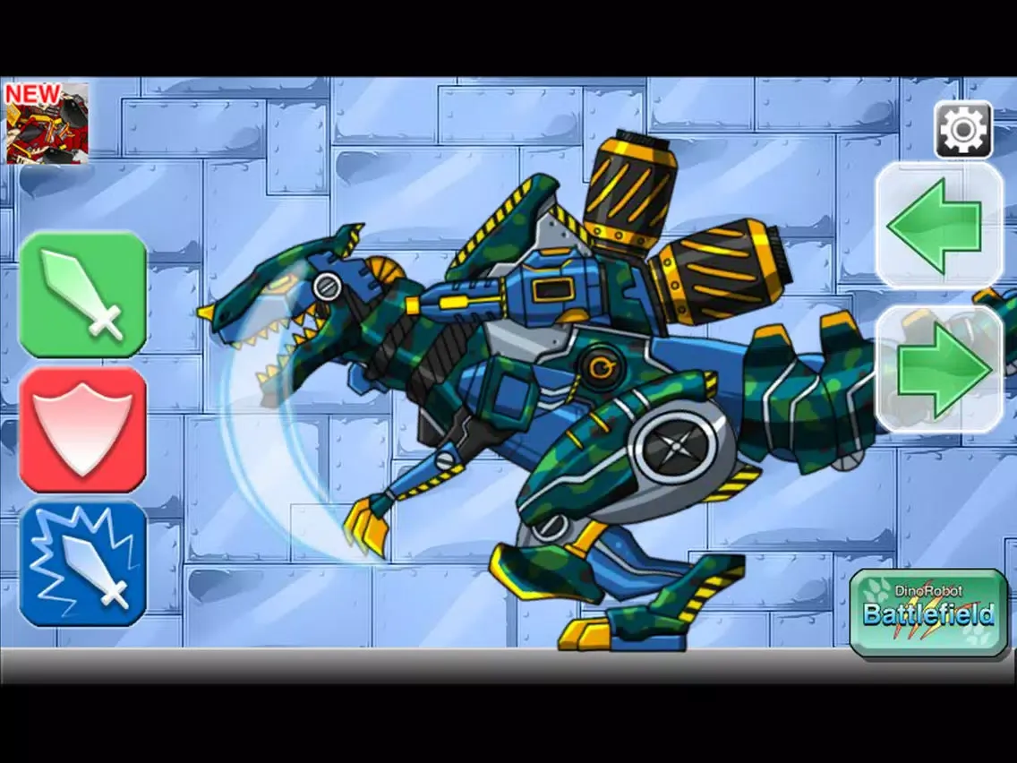 Zrzuty ekranu Combine! Dino Robot - Tyrannosaurus Soldier iPad 