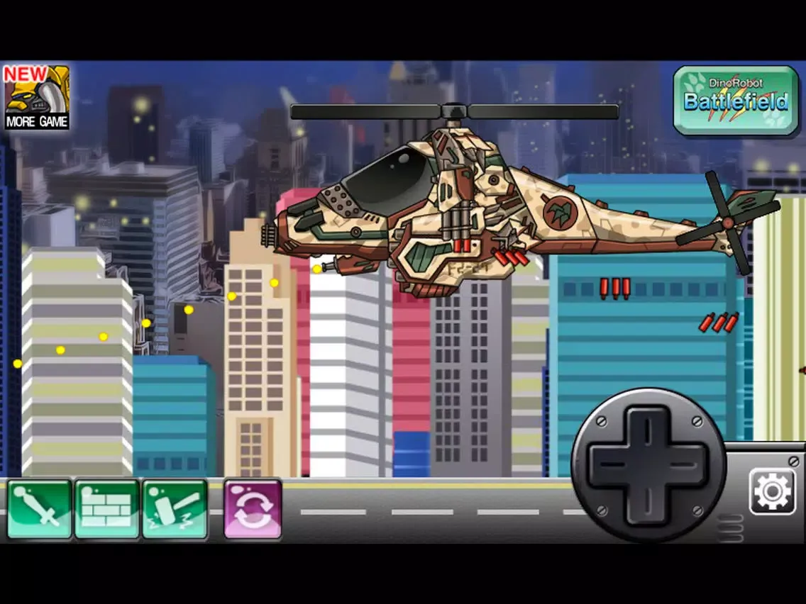 Tangkapan skrin Combine! Dino Robot - Gallimimus iPad 