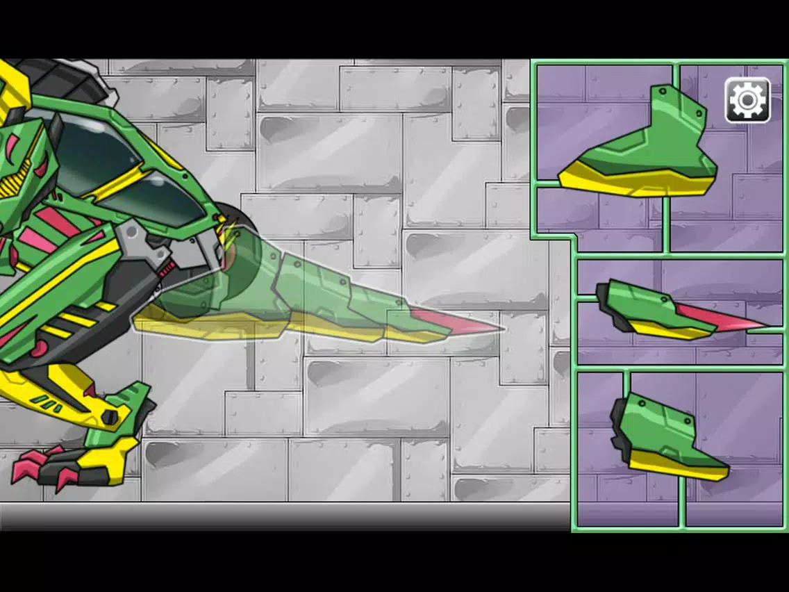 Combine! Dino Robot - Therizinosaurus iPad 应用截图