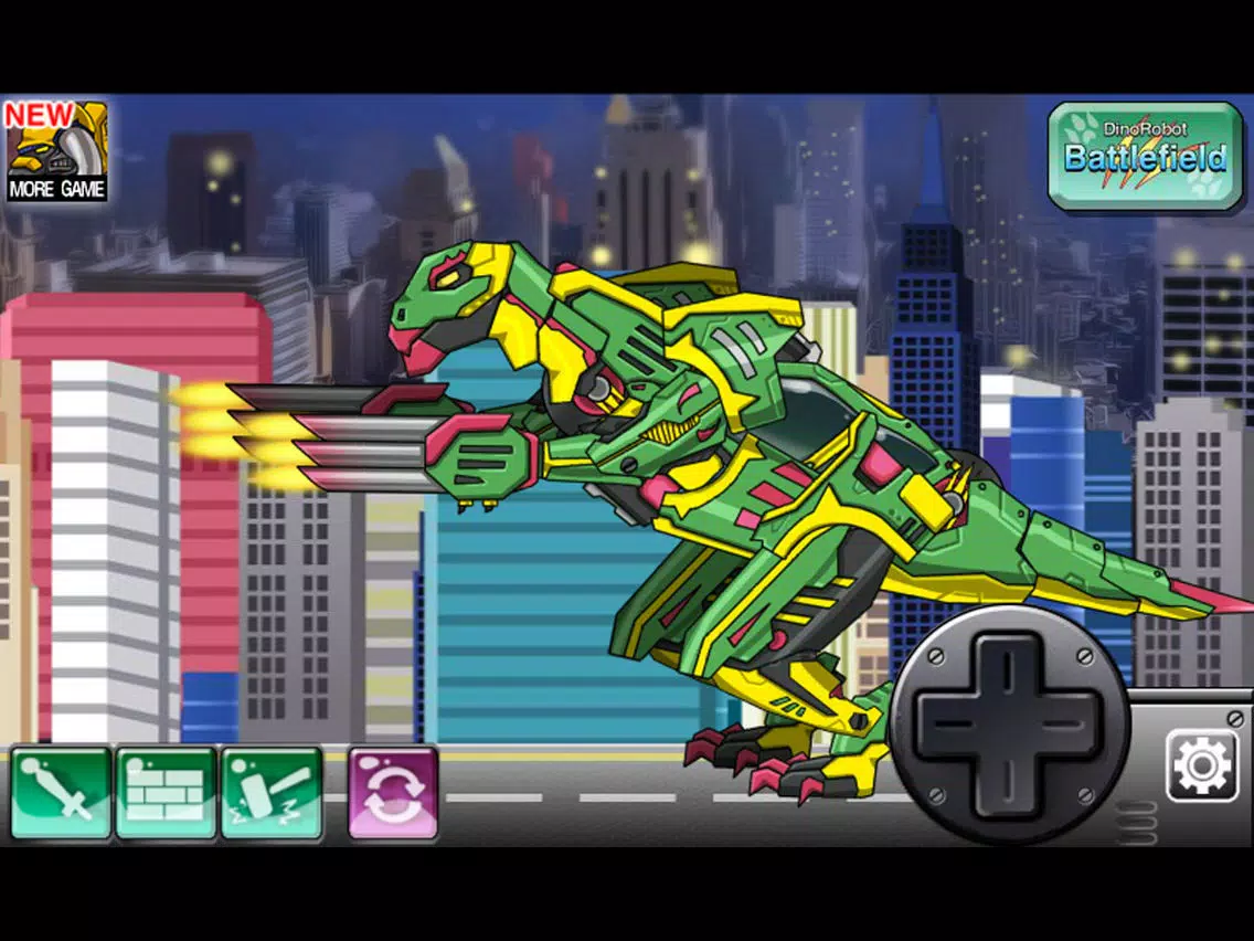 Combine! Dino Robot - Therizinosaurus iPad 应用截图