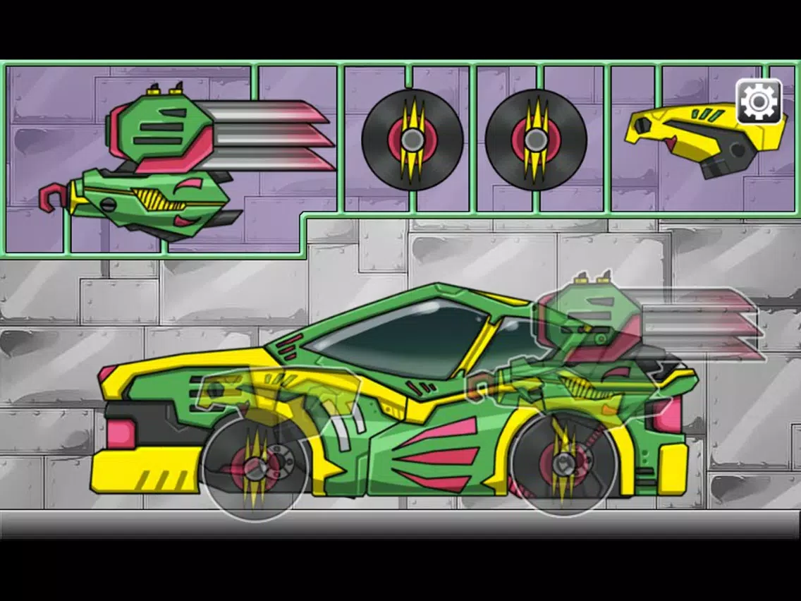 Combine! Dino Robot - Therizinosaurus iPad 应用截图