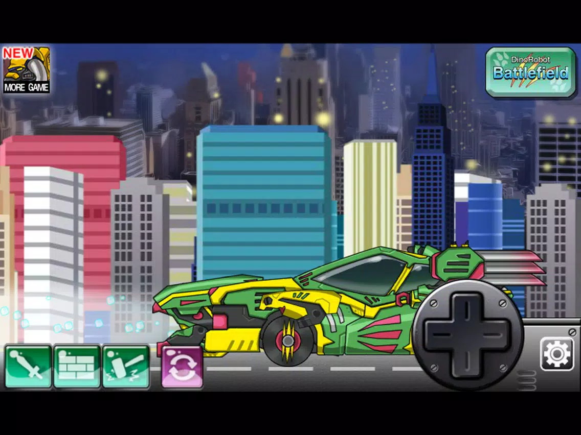 Combine! Dino Robot - Therizinosaurus iPad 应用截图