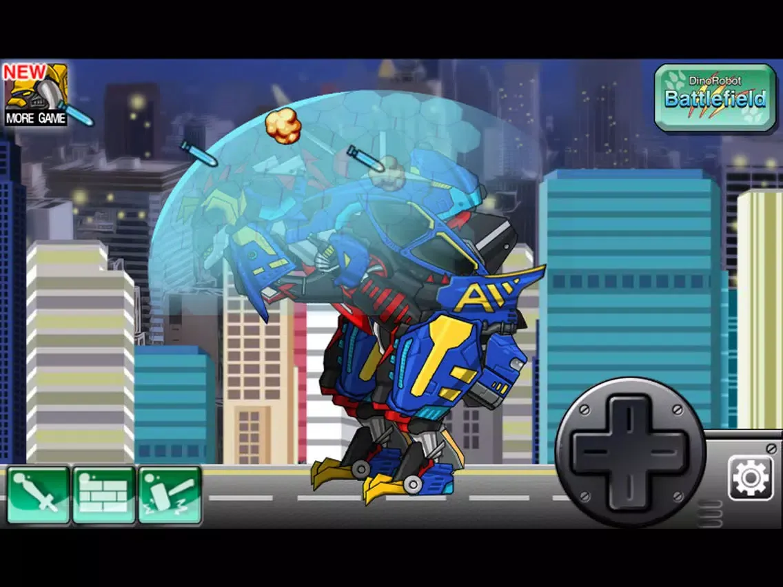 ภาพหน้าจอของ Combine! Dino Robot - Amarga Allo iPad 