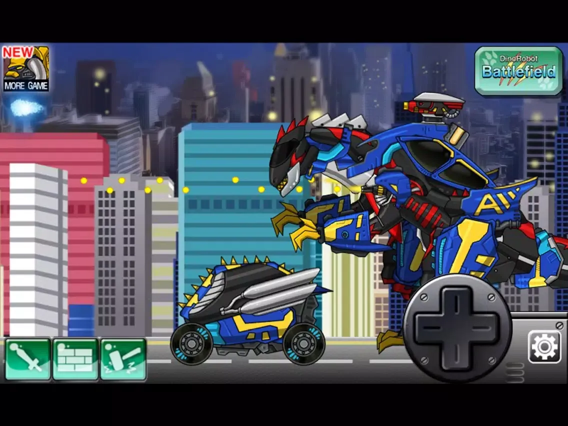 ภาพหน้าจอของ Combine! Dino Robot - Amarga Allo iPad 