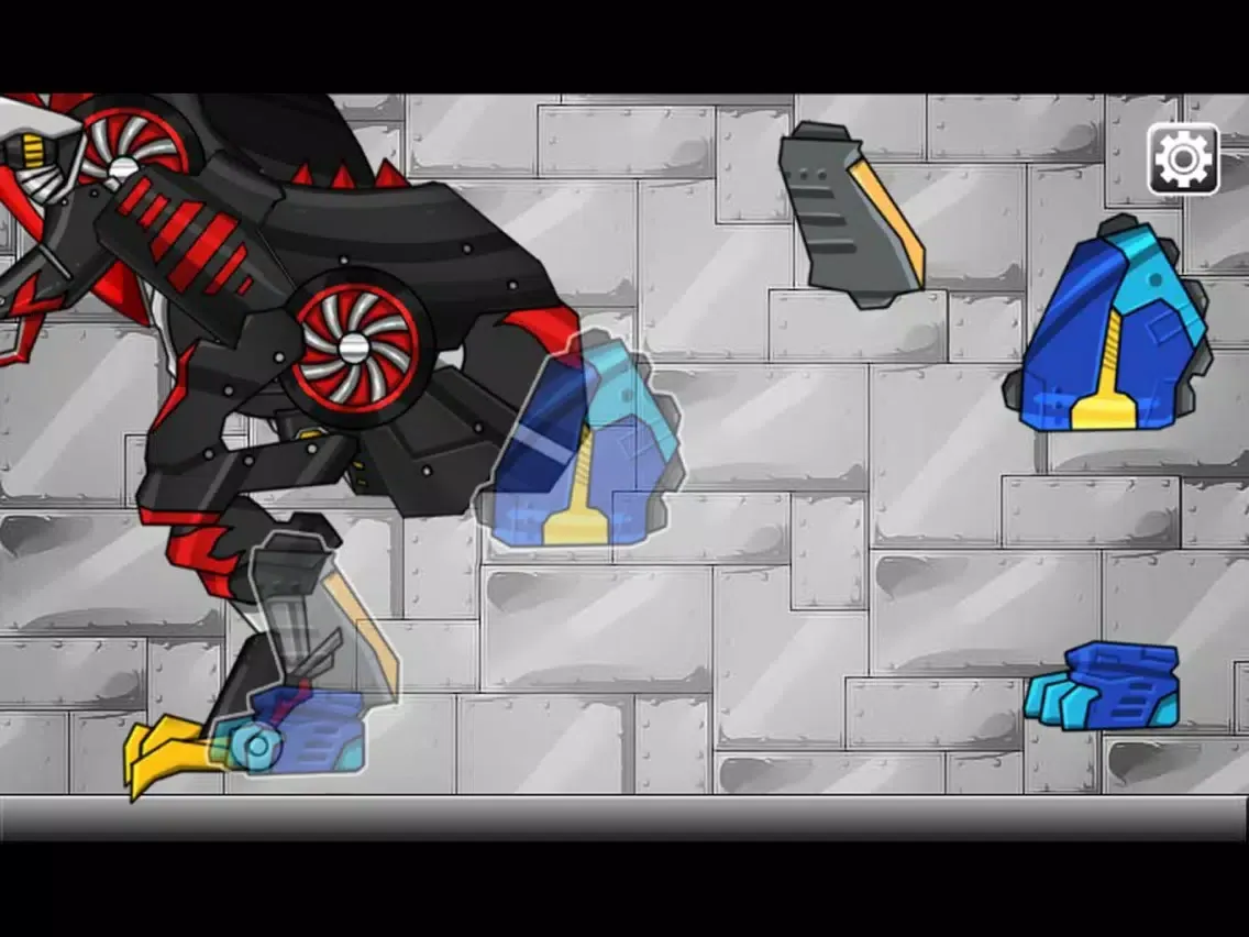ภาพหน้าจอของ Combine! Dino Robot - Amarga Allo iPad 