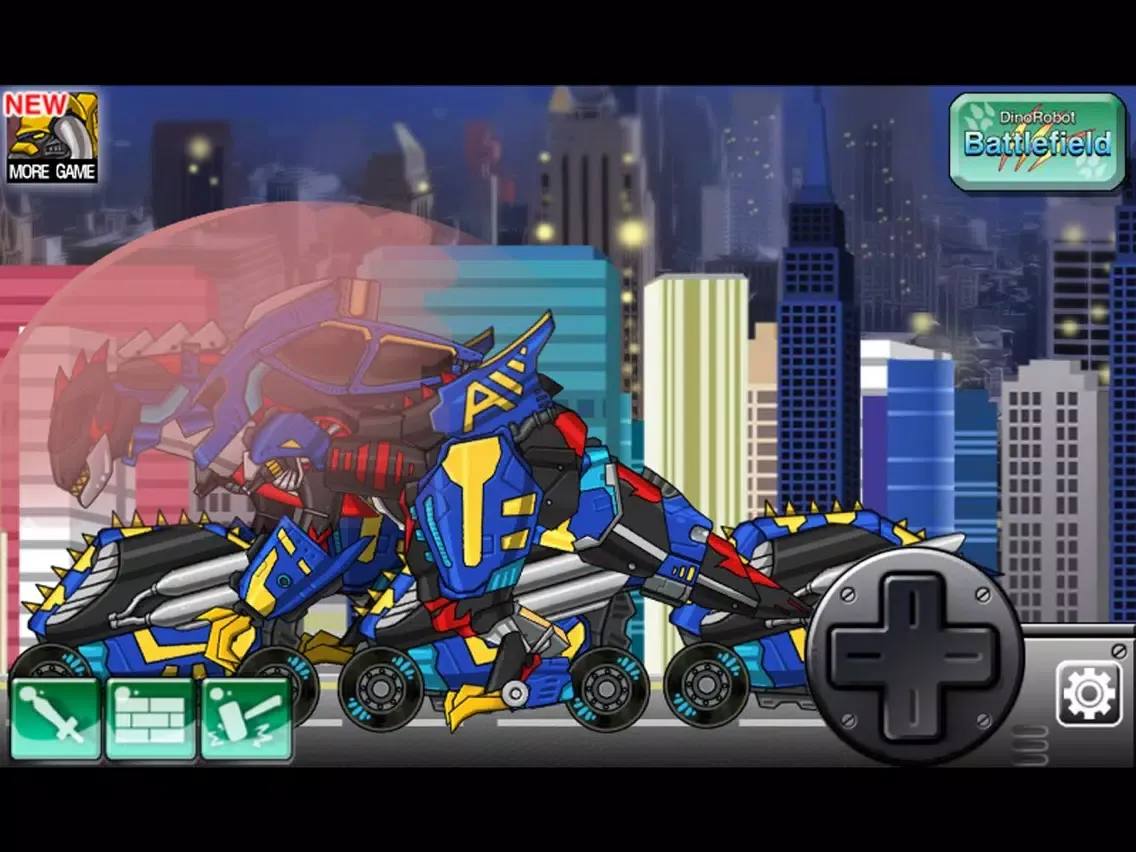 ภาพหน้าจอของ Combine! Dino Robot - Amarga Allo iPad 