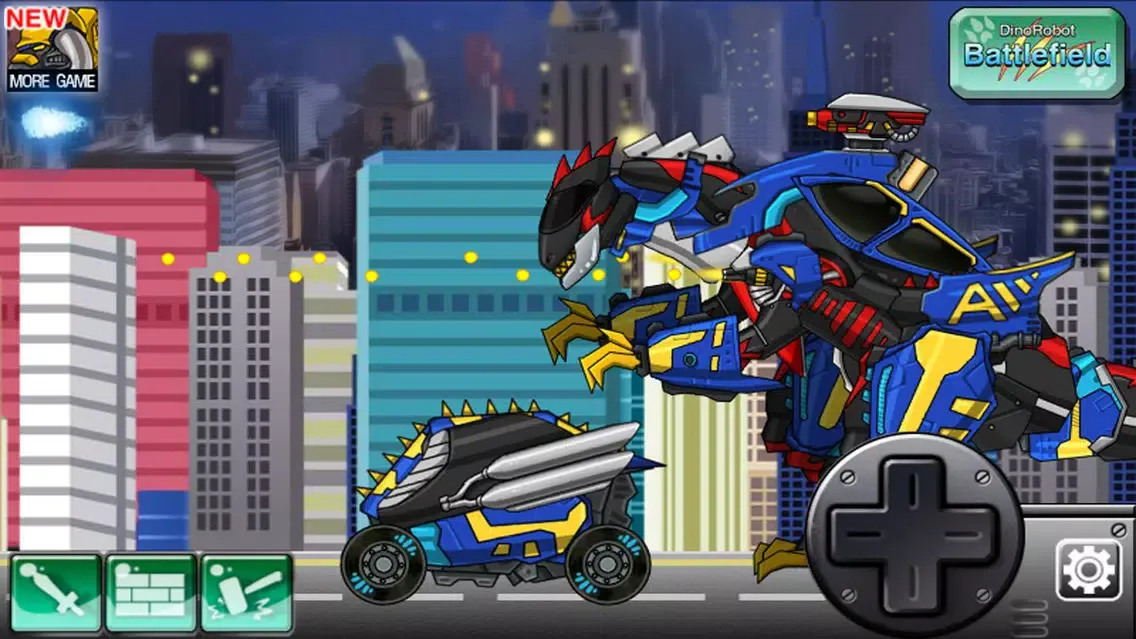 ภาพหน้าจอของ Combine! Dino Robot - Amarga Allo