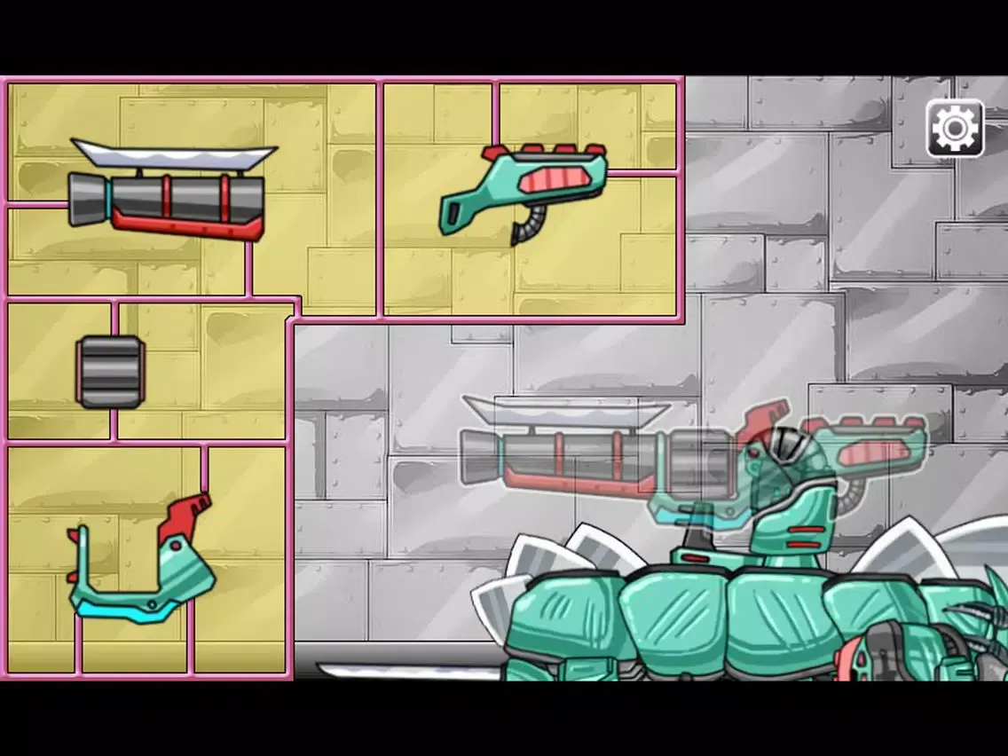 Combine! Dino Robot - Blade Stego iPad 應用截圖