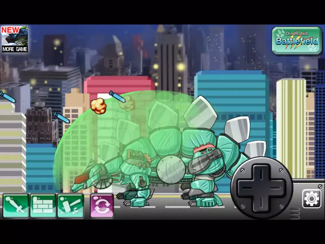 Combine! Dino Robot - Blade Stego iPad 應用截圖
