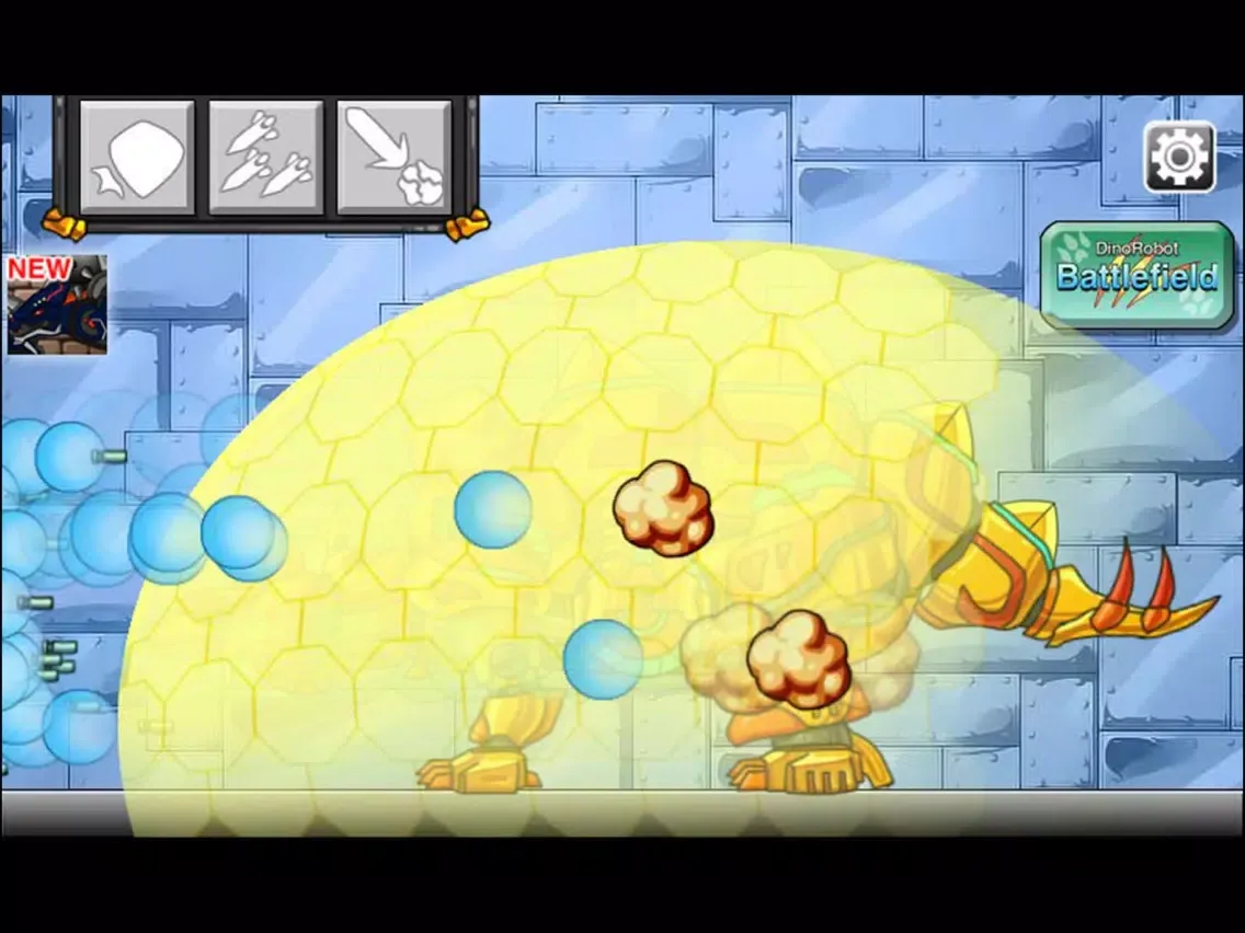 Captures d'écran de Combine! Dino Robot - Stego Gold iPad 