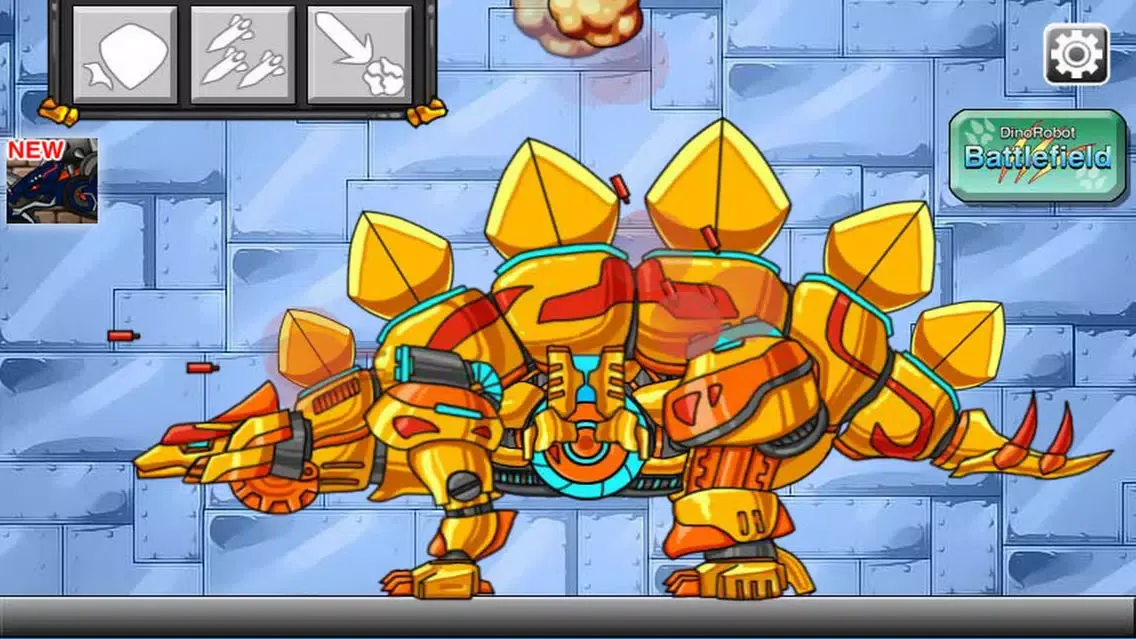 Captures d'écran de Combine! Dino Robot - Stego Gold