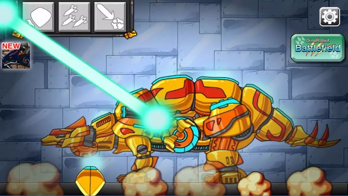 Captures d'écran de Combine! Dino Robot - Stego Gold
