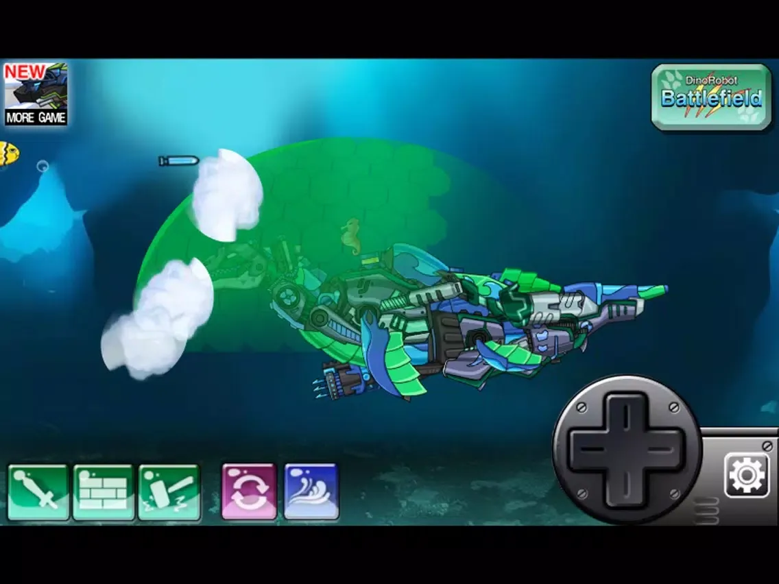 Скриншоты Combine! Dino Robot - Mosa Plesio iPad 