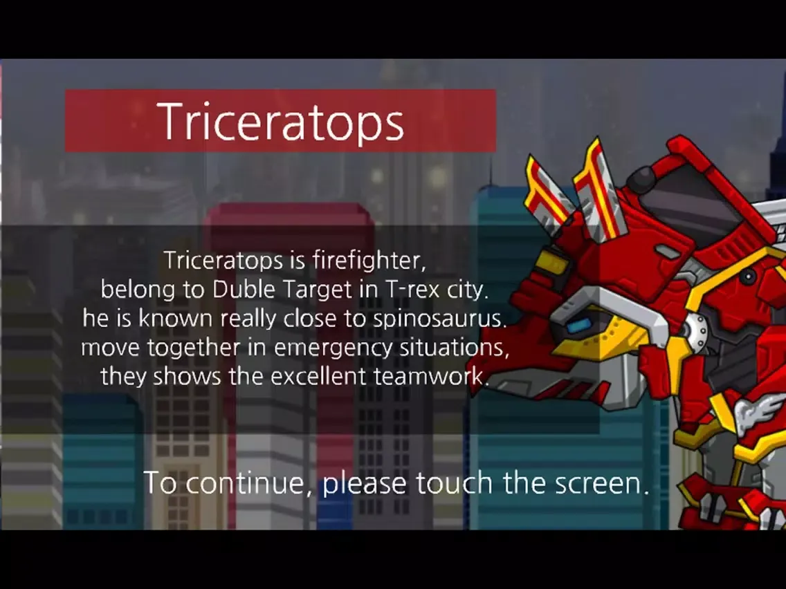 Combine! Dino Robot - Triceratops iPad  Ekran Görüntüleri