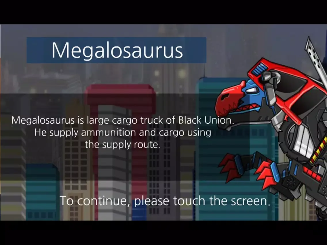 Tangkapan skrin Combine! Dino Robot - Megalosaurus iPad 