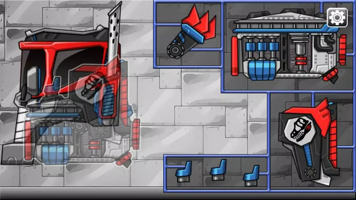 Tangkapan skrin Combine! Dino Robot - Megalosaurus