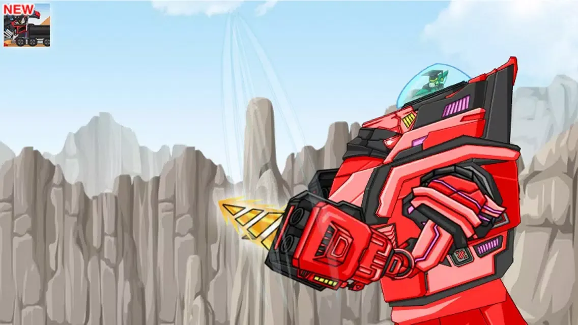 ภาพหน้าจอของ Combine! Dino Robot - Dr.Ptera