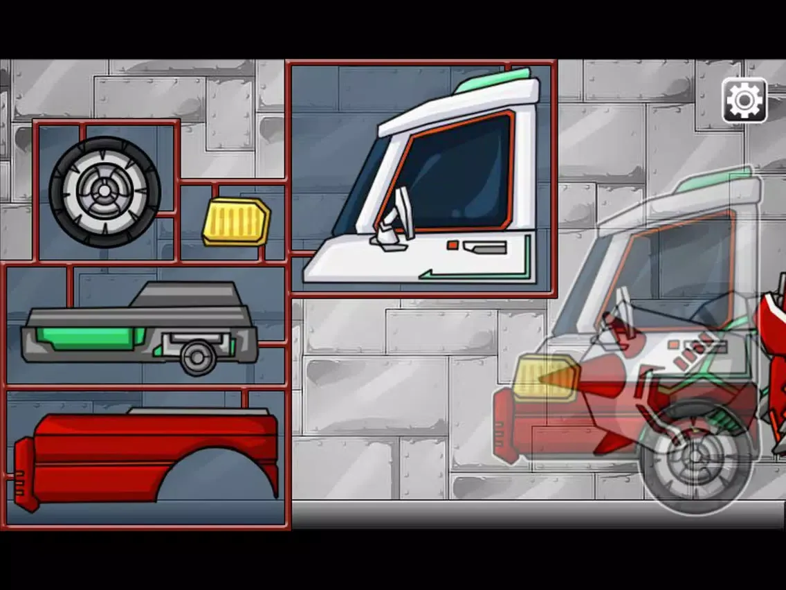 Capturas de pantalla de Combine! Dino Robot - Ankylosaurus iPad 