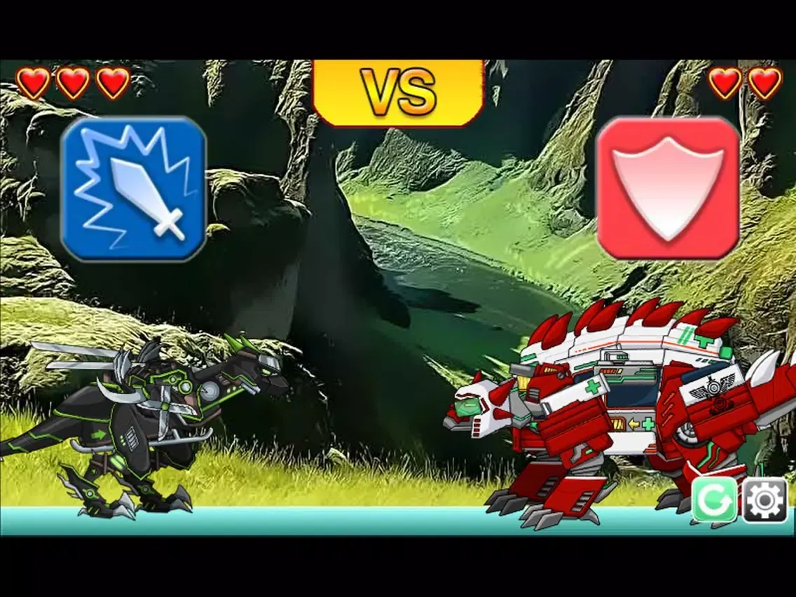Capturas de pantalla de Combine! Dino Robot - Ankylosaurus iPad 