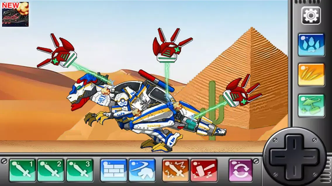 Capturas de pantalla de Combine! Dino Robot - Ankylosaurus