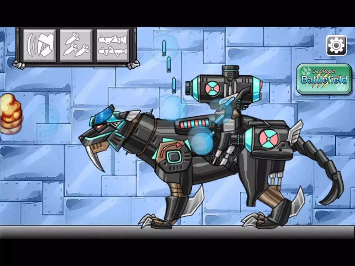 Capturas de tela do Combine! Dino Robot - Smilodon Black iPad 