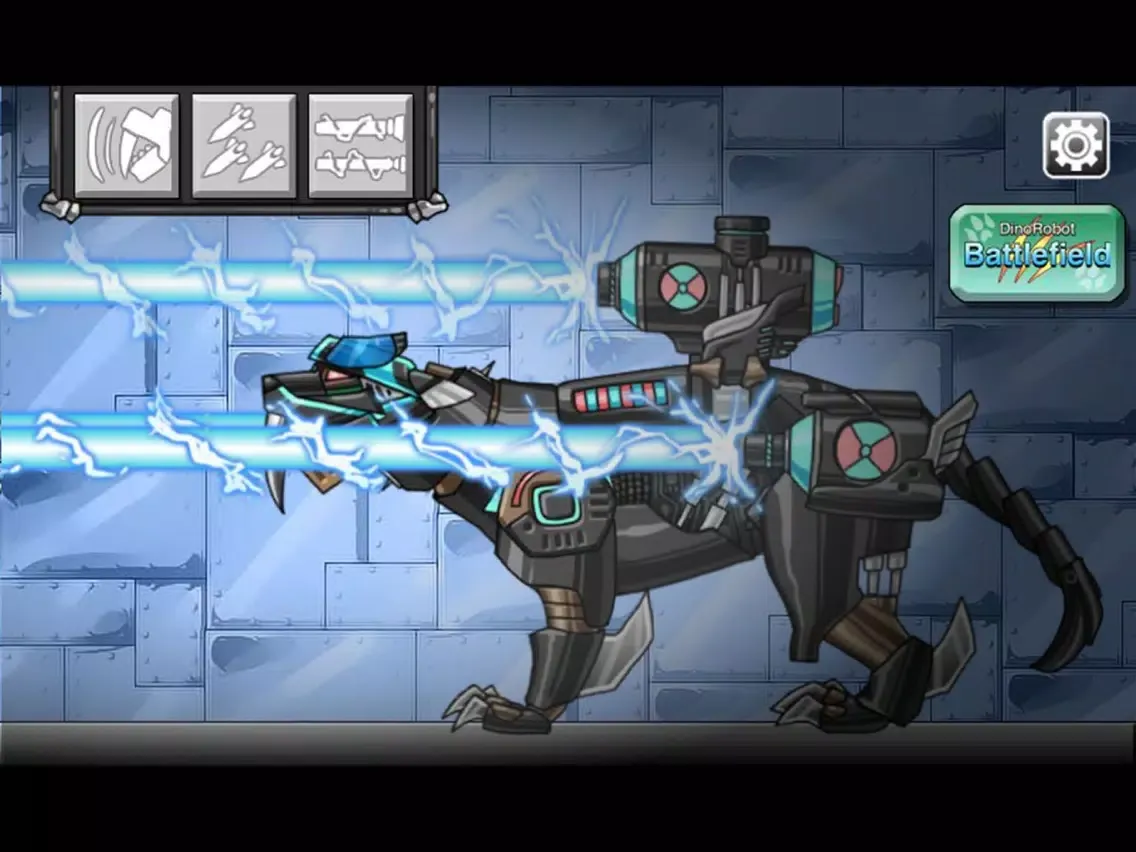 Capturas de tela do Combine! Dino Robot - Smilodon Black iPad 
