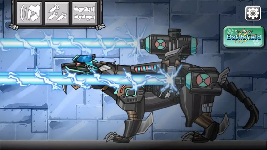 Capturas de tela do Combine! Dino Robot - Smilodon Black