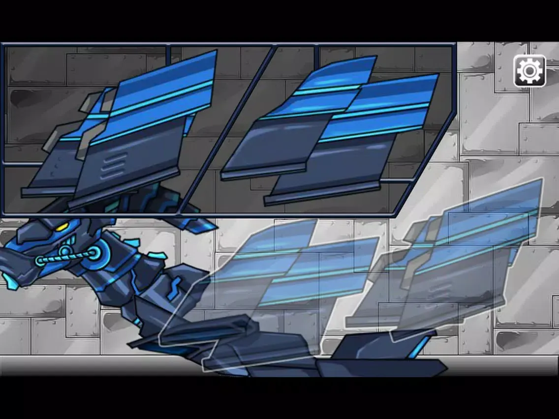 Zrzuty ekranu Combine! Dino Robot - Ninja Parasau iPad 