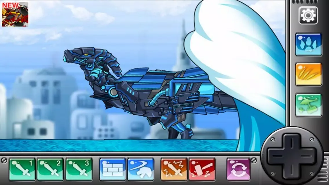 Zrzuty ekranu Combine! Dino Robot - Ninja Parasau