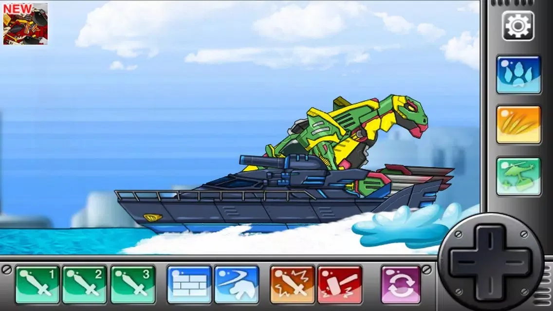 Zrzuty ekranu Combine! Dino Robot - Ninja Parasau