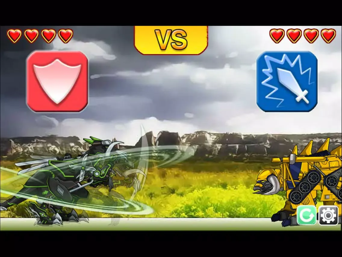 Tangkapan skrin Combine! Dino Robot - Stegosaurus iPad 