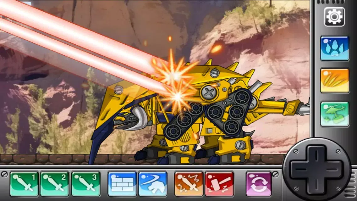 Tangkapan skrin Combine! Dino Robot - Stegosaurus