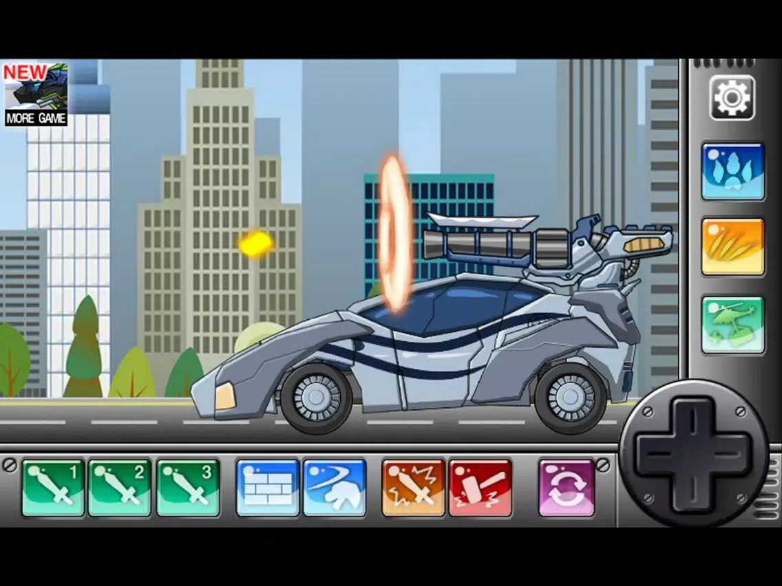 تصاویر Combine! Dino Robot - Smilodon iPad 