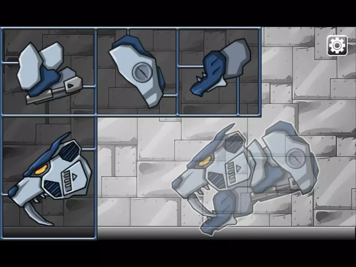 تصاویر Combine! Dino Robot - Smilodon iPad 