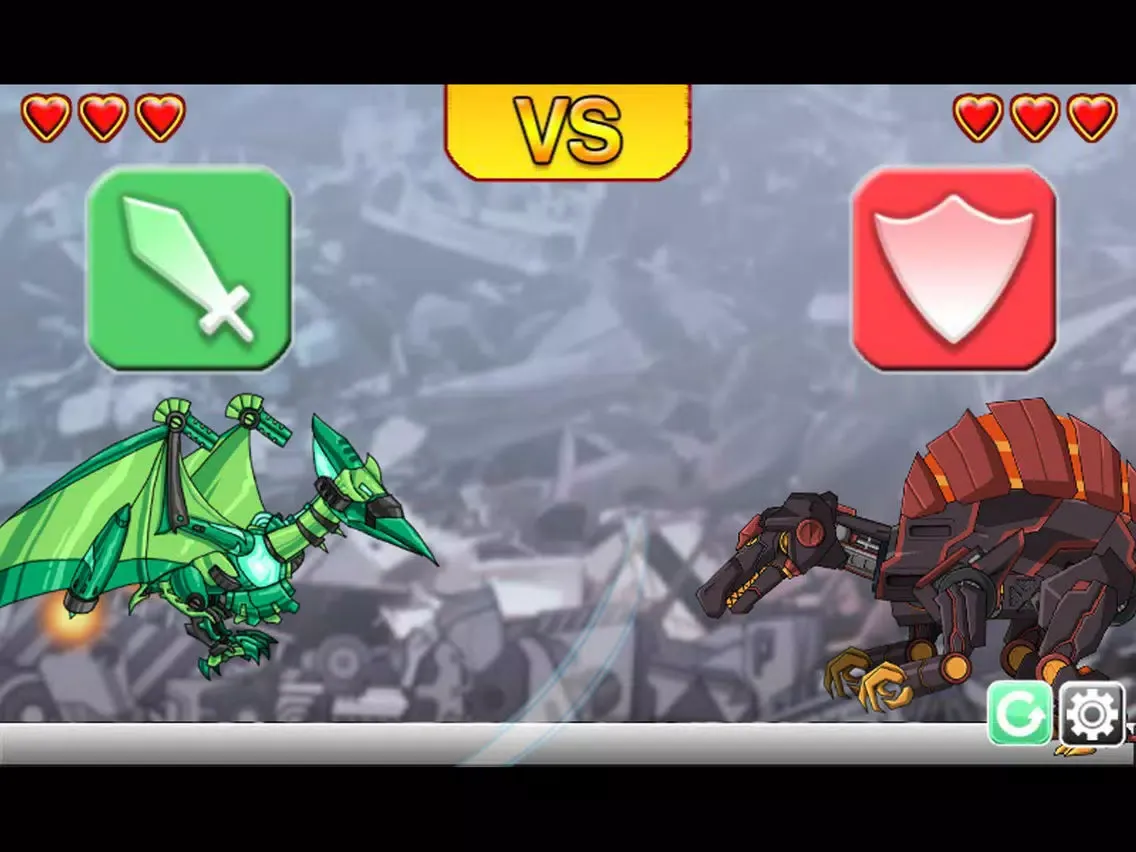 Ảnh chụp màn hình của Combine! Dino Robot - Magma Spino iPad 