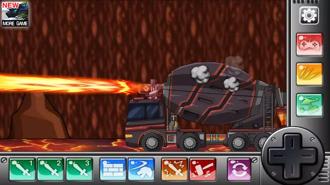 Ảnh chụp màn hình của Combine! Dino Robot - Magma Spino
